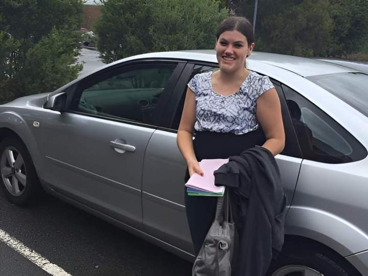 License driving car passed Cranbourne